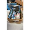 Image 4 : 2 BOXES OF PAINT ROLLERS, SEALANT, WEATHER STRIPPING, ETC