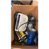Image 2 : 2 BOXES OF TOOLS, LIGHTS, FLASHLIGHTS