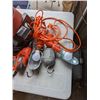 Image 2 : BOX OF TROUBLE LIGHTS, CLAMPS, MAKITA SAWZALL AND MORE
