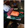 Image 1 : TOOLBOX WITH CONTENTS FISHING TUBE COVER, INFLATEABLE CHAIR
