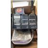 Image 6 : 3 BOXES AND CRATE OF TOOLS, PARTS ORGANIZERS, HARDWARE