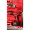 Image 3 : BOX OF AIRLINES AND MILWAUKEE CORDLESS 18VOLT 1/2" DRILL WORKING WITH BATTERY AND CHARGER