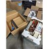 Image 1 : 3 BOXES OF AUTOMOTIVE PARTS, EVAPORATOR COIL, BUMPER LENS, THERMOSTATS AND MORE