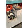 Image 1 : 2 BOXES OF GARDEN TOOLS, POWER TOOLS, SOCKETS AND MORE