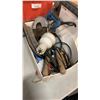 Image 2 : 2 BOXES OF GARDEN TOOLS, POWER TOOLS, SOCKETS AND MORE