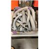 Image 2 : 2 TRAYS OF PVC ELECTRICAL CONDUIT, POWER SUPPLIES SOLDERING IRON