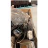 Image 6 : 2 TRAYS OF PVC ELECTRICAL CONDUIT, POWER SUPPLIES SOLDERING IRON