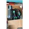 Image 2 : 3 BOXES OF AC ADAPTERS, BATTERIES AND ELECTRONICS