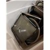 Image 4 : TOTE OF STAINLESS SERVING AND STEAMING DISHES