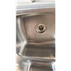 Image 3 : STAINLESS STEEL DOUBLE SINK AND 4 PORCELAIN DROP IN SINKS