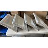 Image 5 : STAINLESS STEEL DOUBLE SINK AND 4 PORCELAIN DROP IN SINKS