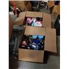 Image 1 : 2 BOXES OF NEW CONNECTORS, FILTERS, MONITOR MOUNTS AND MORE