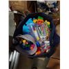 Image 2 : 5 BOXES AND BAG OF ART SUPPLIES, OFFICE SUPPLIES AND MORE