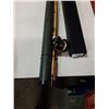 Image 2 : BERKLEY BUCCANEER B30-7' FISHING ROD WITH HARDCASE AND DUFFERIN POOL CUE IN CASE