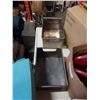 Image 2 : BOX OF ANCHOR COOKWARE AND 2 METAL BINS WITH BOX OF PLASTIC WRAP