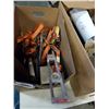 Image 8 : 2 BOXES OF TOOLS, SHOP SUPPLIES, CUTTING DISCS, WRENCHES