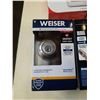 Image 2 : 2 NEW WEISER DEADBOLTS WITH 2 NEW HONEYWELL THERMOSTATS AND KIDDE SMOKE AND CARBON MONOXIDE ALARM