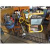 Image 3 : SUMP PUMP, CHARGER, TIGER TORCH AND 2 SHOP LIGHTS