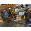 Image 4 : SUMP PUMP, CHARGER, TIGER TORCH AND 2 SHOP LIGHTS