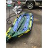 Image 1 : SEAHAWK INFLATABLE 4 PERSON BOAT WITH PADDLES