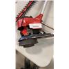 Image 2 : CORDLESS HEDGE TRIMMER WITH ELECTRIC WEED TRIMMER BOTH WORKING