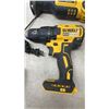 Image 3 : LOT OF DEWALT CORDLESS 20V TOOLS AS FOUND WITH 2 CHARGERS NO BATTERIES