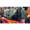 Image 4 : SKELETON TINSEL COFFIN AND METAL BLACK CAT DISPLAY