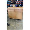 Image 1 : ROLLING WOOD CABINET