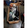 Image 1 : BOX OF HALLOWEEN DECORATIONS