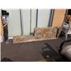 Image 1 : 2 NEW MARBLE LOOK COUNTERTOPS 82" X 23" 33" SHALLOW CUTOUT