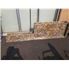 Image 2 : 2 NEW MARBLE LOOK COUNTERTOPS 82" X 23" 33" SHALLOW CUTOUT