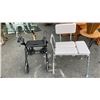 Image 1 : MOBILITY WALKER AND BATH ASSIST CHAIR