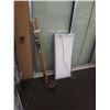 Image 1 : AMS MEIDCAL LIGHT UP BOARD, RUBBER HOE AND GARDEN STAKES