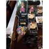 Image 2 : TRAY OF NEW COLLECTIBLE TOYS AND 4 SETS OF NEW DISHCLOTHS