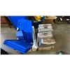 Image 1 : 4 STAINLESS LOCKING CASES WITH BOX OF PARTS TRAYS