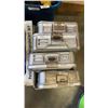 Image 2 : 4 STAINLESS LOCKING CASES WITH BOX OF PARTS TRAYS