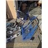 Image 2 : 4 LOST PROPERTY STROLLERS, PERSONAL SHOPPING CART AND FOLDING WALKER