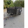 Image 2 : 4FT X 8FT UBILT TRAILER WITH SLIDE UP REAR DOOR, CLAMP ON RETRACTABLE TRAILER WHEEL REGISTRATION IN 