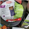 Image 5 : COLEMAN SLEEPING BAG WITH BABY CHAIR, BABY CARRIER AND HIGH BACK CHAIR