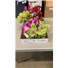 Image 1 : 5 ARTIFICIAL FLOWERS