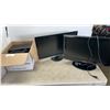 Image 1 : SAMSUNG 22" TV WITH REMOTE, DELL MONITOR AND  KUNO KEYBOARDS