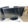 Image 2 : SAMSUNG 22" TV WITH REMOTE, DELL MONITOR AND  KUNO KEYBOARDS