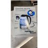 Image 3 : HAMILTON BEACH 1.7L GLASS ELECTRIC KETTLE - TESTED WORKING, RETAIL $59