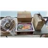 Image 1 : 3 BOXES OF COLLECTOR PLATES, COLLECTIBLES AND GLASSES