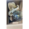 Image 2 : TRAY AND BOX OF FIGURES - BIRDS, CHEFS, JAPAN VASES
