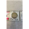 Image 2 : 3 1957 CANADIAN SILVER COINS - 50 CENT, 25 CENT, 10 CENT .800 SILVER