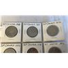 Image 2 : 7 CANADIAN LOW MINTAGE 50 CENT COINS 1968-1974