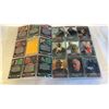 Image 2 : 80 TOPPS "CHROME" STAR WARS CARDS PLUS 2 NEW STAR WARS CUSTOMIZABLE CARD GAME SETS