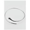 Image 2 : STERLING SILVER SNAKE BANGLE BRACELET, RETAIL $100.00