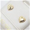 Image 2 : 14KT. YELLOW GOLD HEART EARRINGS, RETAIL $200.00